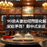 90后夫妻如何用爱化解家庭矛盾?新中式家庭图鉴揭秘(图3) 90后夫妻如何用爱化解家庭矛盾?新中式家庭图鉴揭秘(图3)