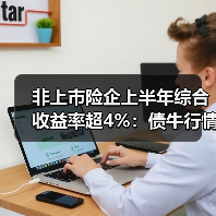 非上市险企上半年综合收益率超4%：债牛行 - 玄熵百博咨询