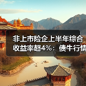 非上市险企上半年综合收益率超4%:债牛行情如何驱动投资增长?(图2) 非上市险企上半年综合收益率超4%:债牛行情如何驱动投资增长?(图2)