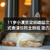 11岁小演员梁辰曦层次式表演惊艳全剧组  - 玄熵百博咨询