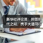 新华社评论员:回答时代之问,携手大道同行(图3) 新华社评论员:回答时代之问,携手大道同行(图3)