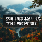 沉浸式风暴体验！《龙卷风》首映好评如潮(图2)
