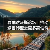 夏季达沃斯论坛｜推动绿色转型需更多高性价比新能源产品——访世界经济论坛执行董事蒋睿杰(图1)