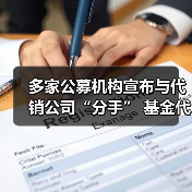 多家公募机构宣布与代销公司“分手” 基金代销行业快速洗牌(图2) 多家公募机构宣布与代销公司“分手” 基金代销行业快速洗牌(图2)