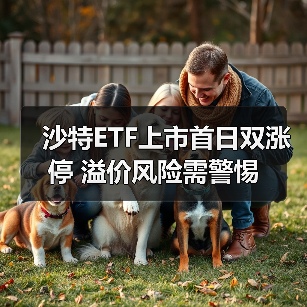 沙特ETF上市首日双涨停 溢价风险需警惕(图1) 沙特ETF上市首日双涨停 溢价风险需警惕(图1)