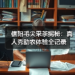 信阳毛尖采茶揭秘：真人秀助农体验全记录(图2)