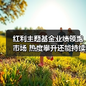 红利主题基金业绩领跑市场 热度攀升还能持续?(图3) 红利主题基金业绩领跑市场 热度攀升还能持续?(图3)