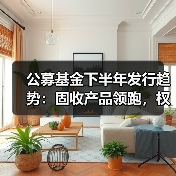 公募基金下半年发行趋势：固收产品领跑，权 - 玄熵百博咨询