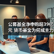公募基金净申购超39亿元 货币基金为何成 - 玄熵百博咨询