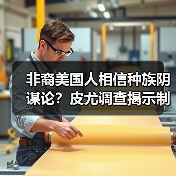 非裔美国人相信种族阴谋论?皮尤调查揭示制度阻碍真相(图1) 非裔美国人对制度深感不信任:种族阴谋论如何影响其发展?-玄熵百博咨询(图1)