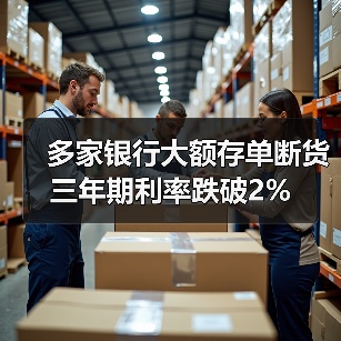 多家银行大额存单断货 三年期利率跌破2% - 玄熵百博咨询