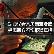 瑞典学者亲历西藏发展 揭露西方不实报道真相(图1) 西藏发展引国际关注 真实面貌如何?-玄熵百博咨询(图1)