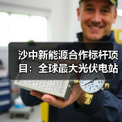 沙中新能源合作标杆项目：全球最大光伏电站如何实现绿色转型？(图4)