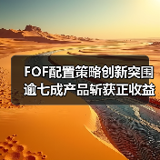 FOF配置策略创新突围 逾七成产品斩获正收益(图2)