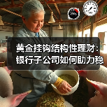 黄金挂钩结构性理财：银行子公司如何助力稳 - 玄熵百博咨询
