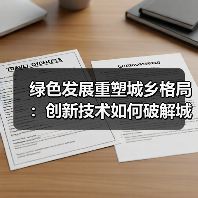 绿色发展重塑城乡格局：创新技术如何破解城乡鸿沟？(图2)