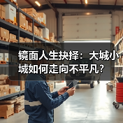 镜面人生抉择：大城小城如何走向不平凡？(图2)