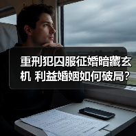 重刑犯囚服征婚暗藏玄机 利益婚姻如何破局?(图3) 征婚启事暗藏玄机 范伟周冬雨演绎利益婚姻-玄熵百博咨询(图3)
