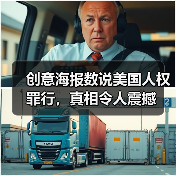 创意海报数说美国人权罪行,真相令人震撼(图4) 美国究竟犯下哪些人权罪行?创意海报揭露真相-玄熵百博咨询(图4)
