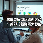 戏曲竖屏微短剧新突破：首部《新倒霉大叔的婚事》杀青上线(图2)