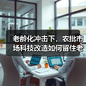 老龄化冲击下，农批市场科技改造如何留住老 - 玄熵百博咨询
