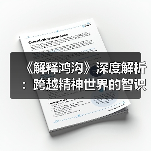《解释鸿沟》深度解析:跨越精神世界的智识对话(图2) 《解释鸿沟》深度解析:跨越精神世界的智识对话(图2)