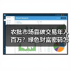 农批市场靠碳交易年入百万?绿色财富密码怎么算?(图3) 农批市场靠碳交易年入百万?绿色财富密码怎么算?(图3)