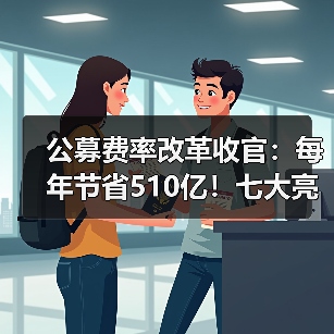 公募费率改革收官：每年节省510亿！七大 - 玄熵百博咨询