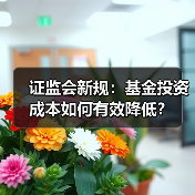 证监会新规：基金投资成本如何有效降低？ - 玄熵百博咨询