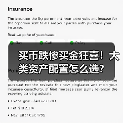 买币跌惨买金狂喜！大类资产配置怎么选？(图2)