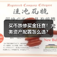 买币跌惨买金狂喜！大类资产配置怎么选？(图1)