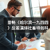 董畅《哈尔滨一九四四》反差演绎社畜特务科打工人丁鹏引共鸣(图2) 董畅《哈尔滨一九四四》反差演绎社畜特务科打工人丁鹏引共鸣(图2)