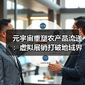 元宇宙重塑农产品流通:虚拟展销打破地域界限(图1) 元宇宙农批市场如何重构农业流通格局?-玄熵百博咨询(图1)