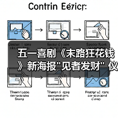 五一喜剧《末路狂花钱》新海报 五一喜剧《末路狂花钱》新海报见者发财 仪式场笑迎财运(图3)