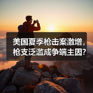 美国夏季枪击案激增,枪支泛滥成争端主因?专家解析(图3) 美国夏季枪击案激增,枪支泛滥成争端主因?专家解析(图3)