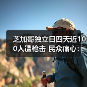 芝加哥独立日四天近100人遭枪击 民众痛心:‘刺杀日’令人恐惧(图1) 芝加哥枪击案激增:独立日假期成“刺杀日”?-玄熵百博咨询(图1)