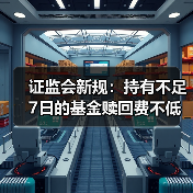 证监会新规：持有不足7日的基金赎回费不低于1.5%(图4)