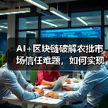 AI+区块链破解农批市场信任难题,如何实现体系升级?(图2) AI+区块链破解农批市场信任难题,如何实现体系升级?(图2)