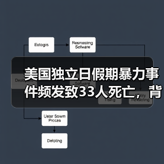 美国独立日假期暴力事件频发致33人死亡， - 玄熵百博咨询