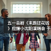 五一喜剧《末路狂花钱》应援小沈阳演唱会 于洋献唱彰显老铁情深(图3) 五一喜剧《末路狂花钱》应援小沈阳演唱会 于洋献唱彰显老铁情深(图3)