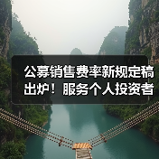 公募销售费率新规定稿出炉!服务个人投资者,大力发展权益投资(图2) 公募销售费率新规定稿出炉!服务个人投资者,大力发展权益投资(图2)