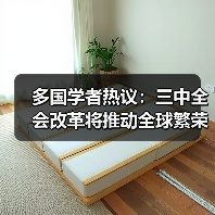 多国学者热议：三中全会改革将推动全球繁荣