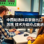 中国制造体育装备出口激增 技术升级抢占奥运市场(图3) 中国制造体育装备出口激增 技术升级抢占奥运市场(图3)