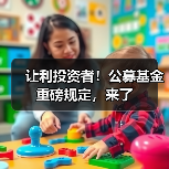 让利投资者！公募基金重磅规定，来了