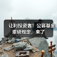 让利投资者!公募基金重磅规定,来了(图4) 让利投资者!公募基金重磅规定,来了(图4)
