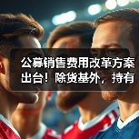公募销售费用改革方案出台！除货基外，持有期超一年不再收销售服务费