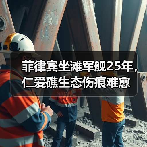 菲律宾坐滩军舰25年，仁爱礁生态伤痕难愈