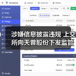涉嫌信息披露违规 上交所向天普股份下发监管工作函