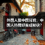 外国人爱中国背后，中国人热情好客成秘诀？