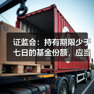 证监会:持有期限少于七日的基金份额,应当收取不低于赎回金额1.5%的赎回费(图3) 证监会:持有期限少于七日的基金份额,应当收取不低于赎回金额1.5%的赎回费(图3)